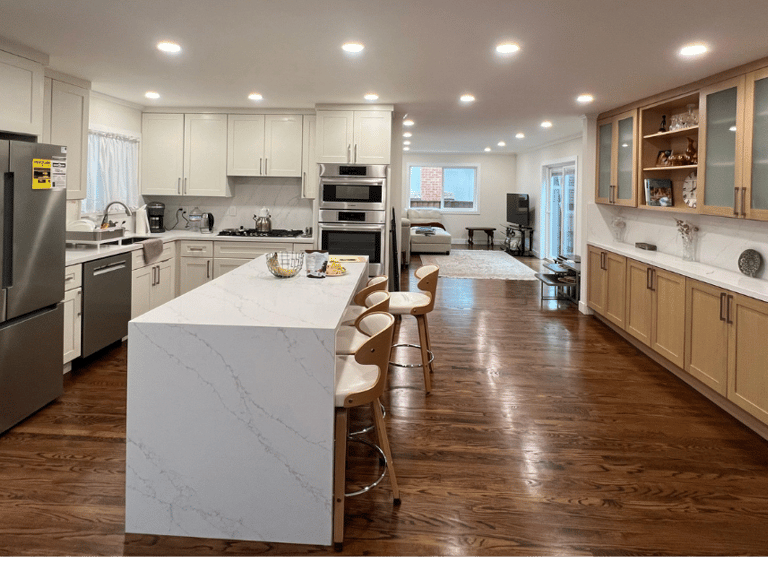 Modern and custom kitchen remodel bay area by asha constructionha