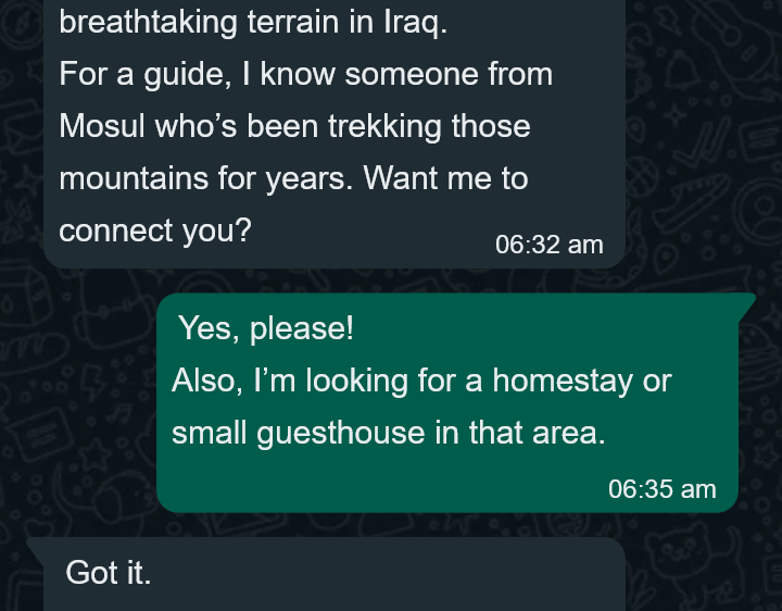 Travel Virtual Assistance