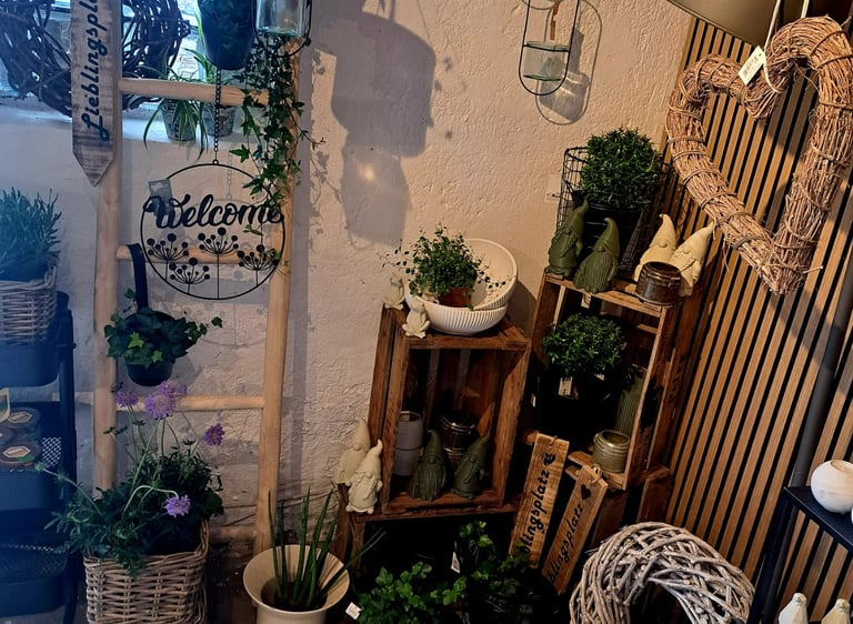 rustikale Dekoration