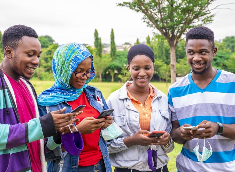 young African performing technology innovation