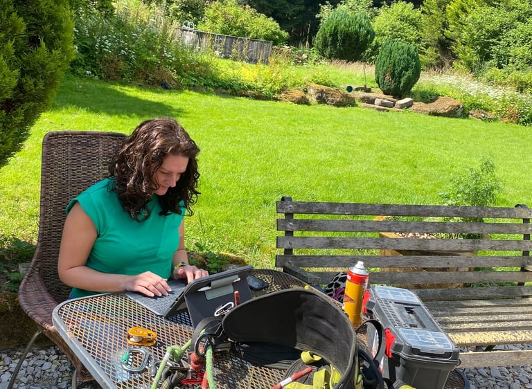 LOLER examination in the sun with Amy