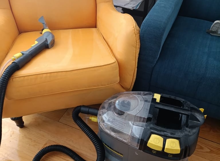 Limpieza profesional de salas y colchones