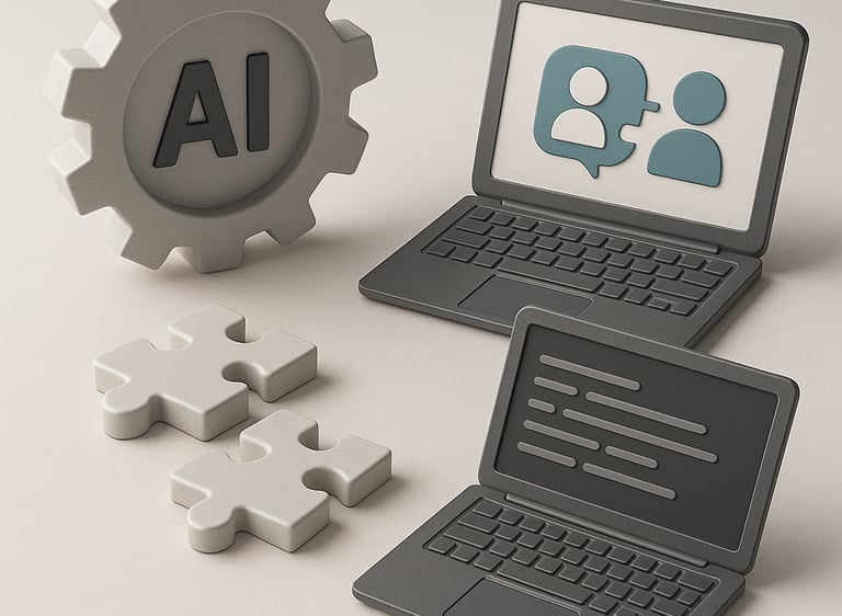 Evaluating AI implementation with client collaboration