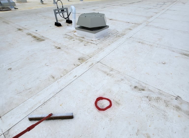 Electronic Leak Detection (ELD) Flat Roof leak detection