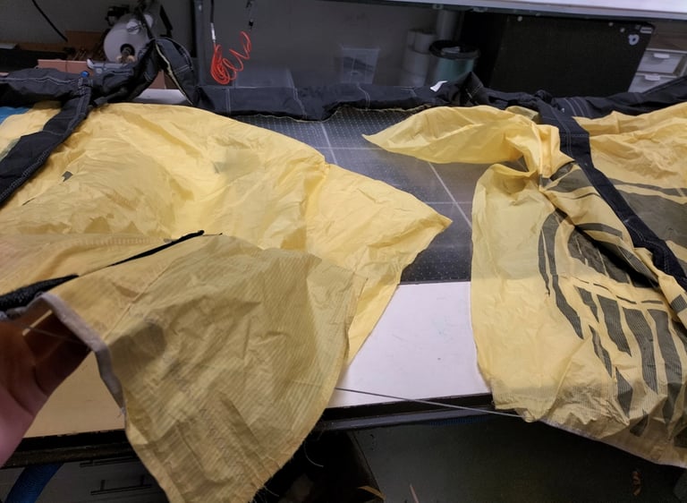 Kite reparatie bij Sisu Repair