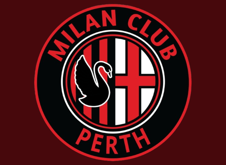 milan club logo with background