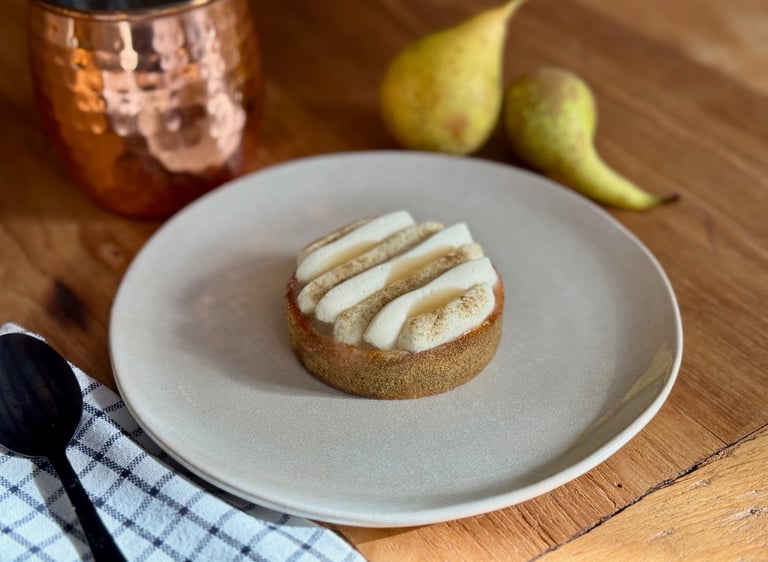 Tarte poire réglisse