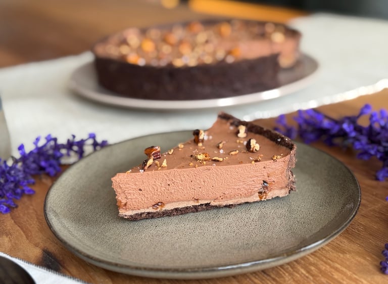 Tarte mousse au chocolat