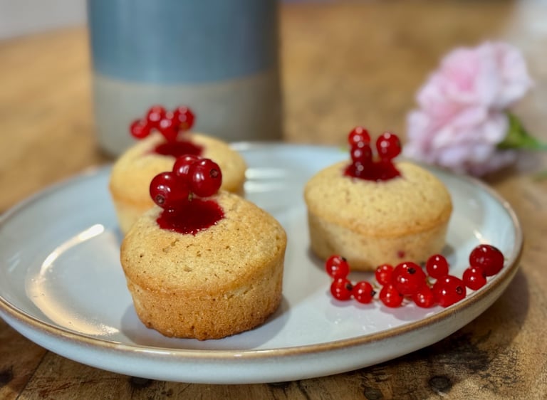 Financiers Groseille