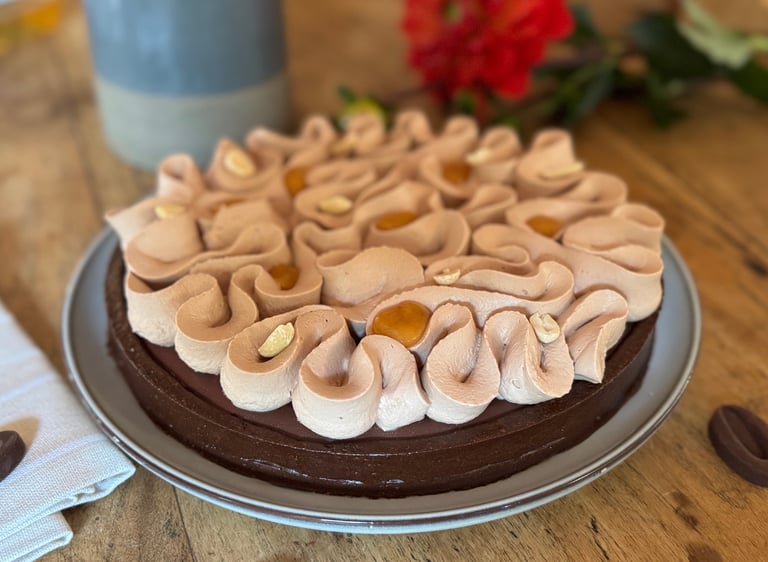 Tarte façon Snickers