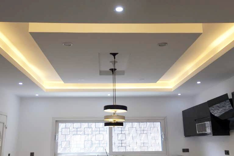Faux plafond platre Maroc 