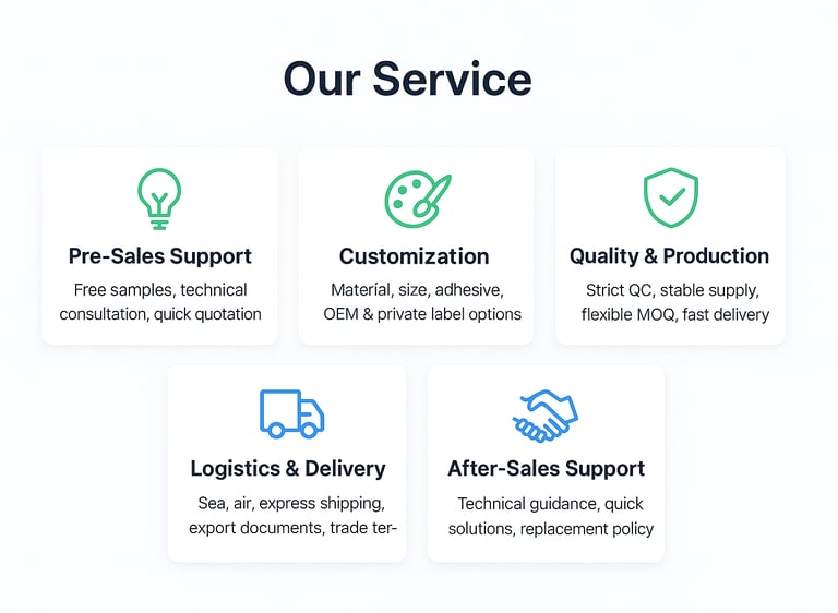 customization, FSC, UL, Rosh