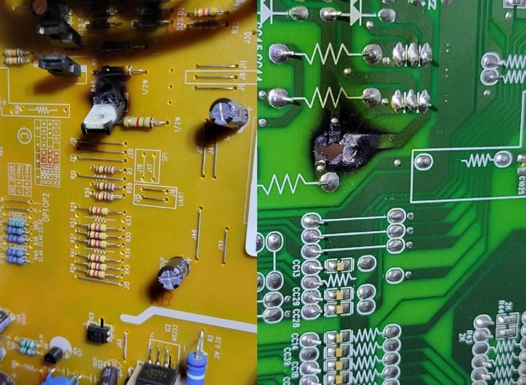 CONTROL MAIN board broken burned Bellflower