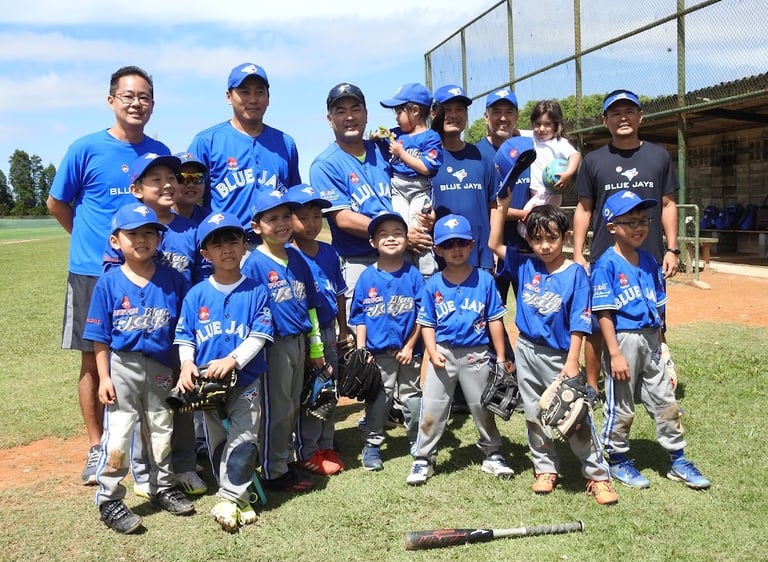 nippon blue jays pré infantil