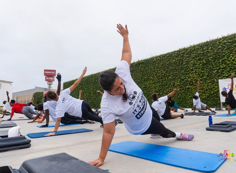 Treino no Arrábida Gym Benguela