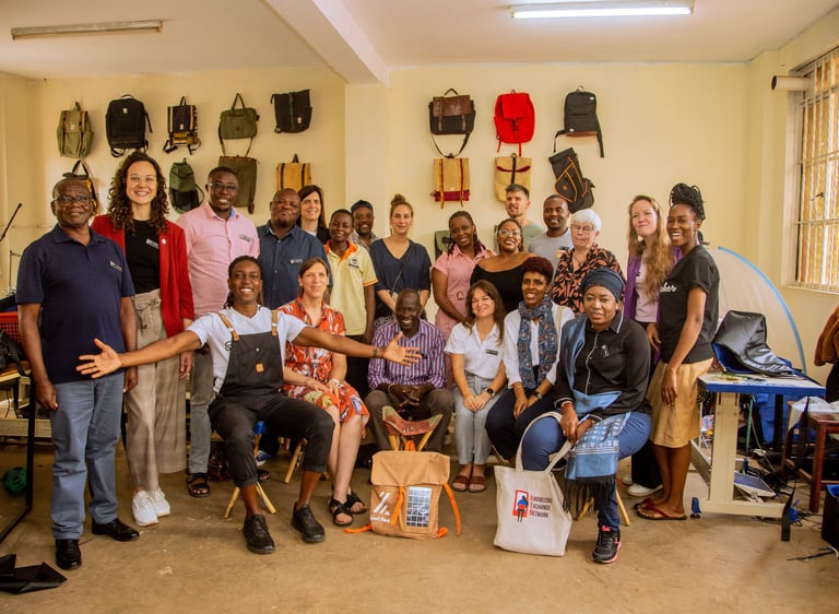 Visiting SeatPack in Uganda