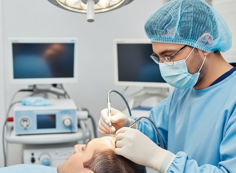 Hair transplant procedure