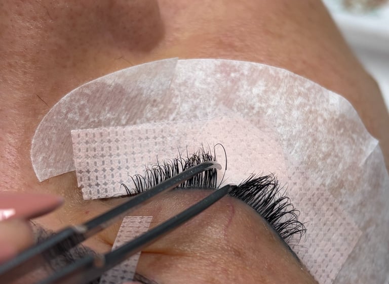 Mantenimientos de extensiones de pestañas con Amy Ortiz - amylash.com
