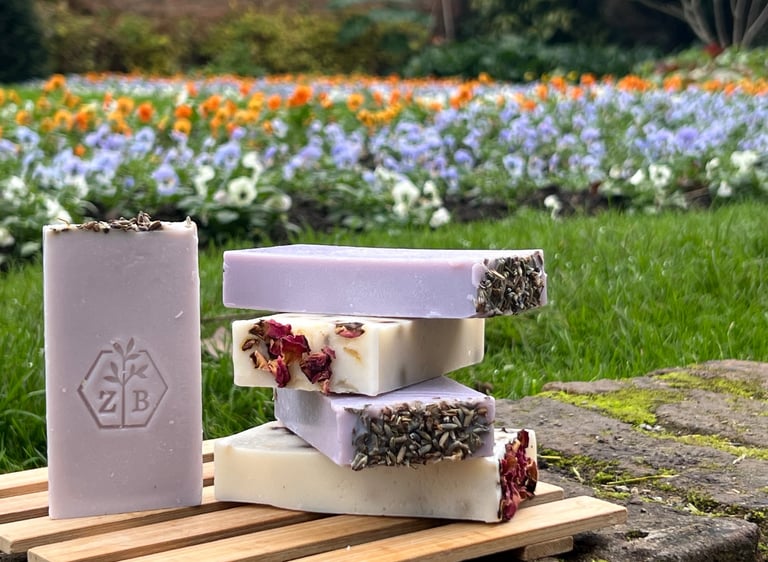 Zing's Botanicals natural soap bars