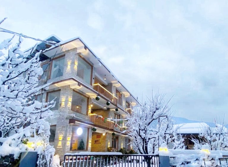 Hotel near Mall Road Manali – Olive Grand View Location Map