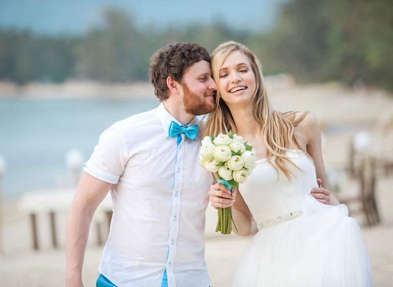 Phu Quoc wedding photoshoot on the beach