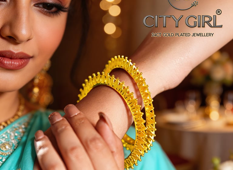 citygoldbala.in - Traditional Gold Bridal Bangle Set for Women – Kolkata Jewellery Brand