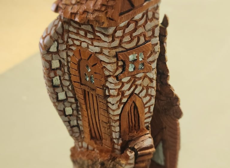 Bark Carving at it's Best