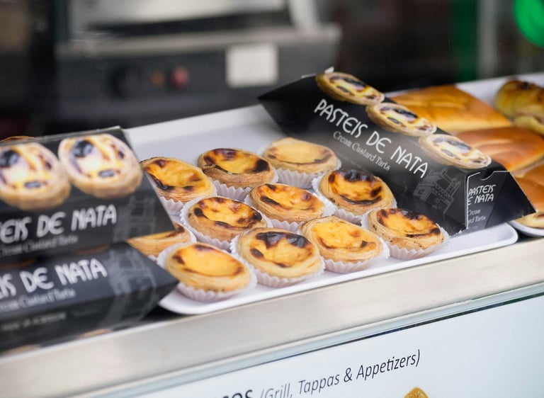 Pastel de Nata, a famous Portuguese dessert