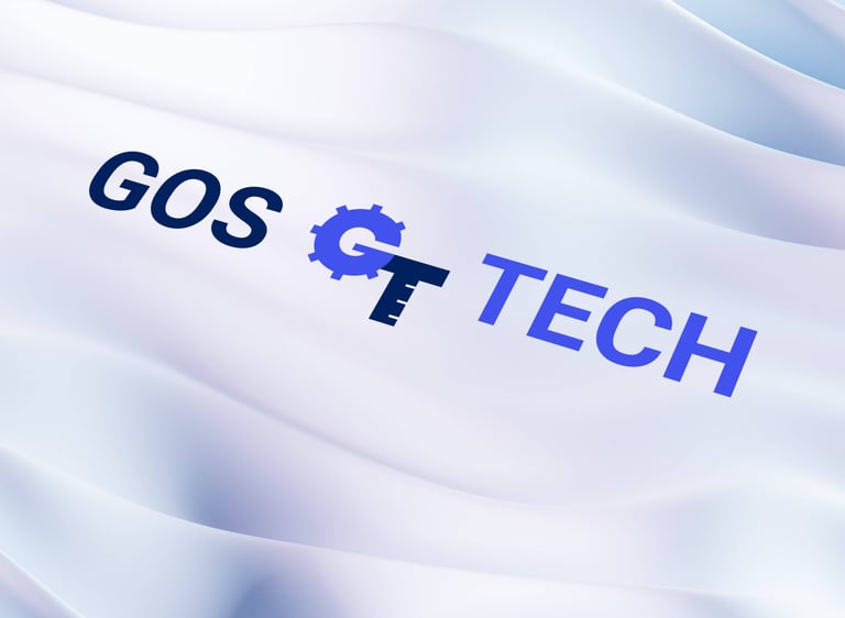 Gostech Logo Mockup