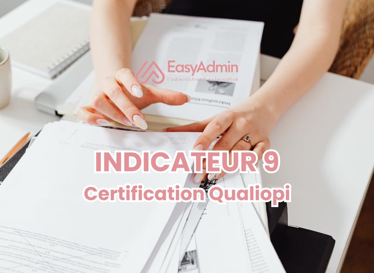 indicateur 9 qualiopi informations organismes de formation easyadmin