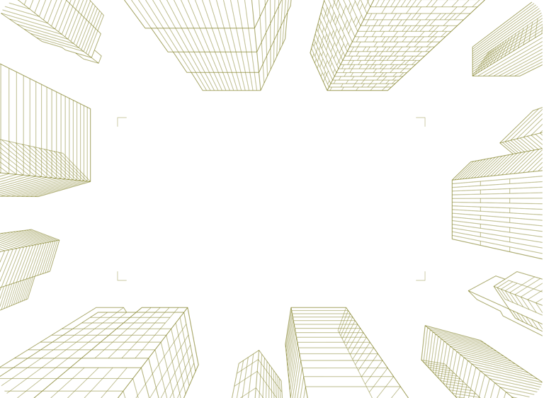 Silhueta de prédios