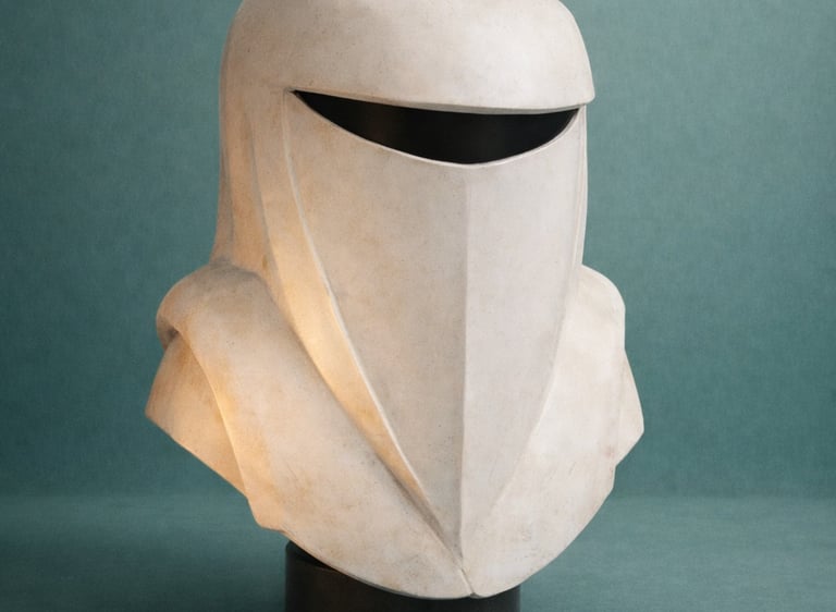 Decoración café para interiores de fibra de vidrio