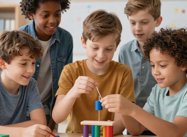 photo of white staircase