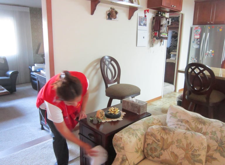 House cleaning at Walnut Creek 