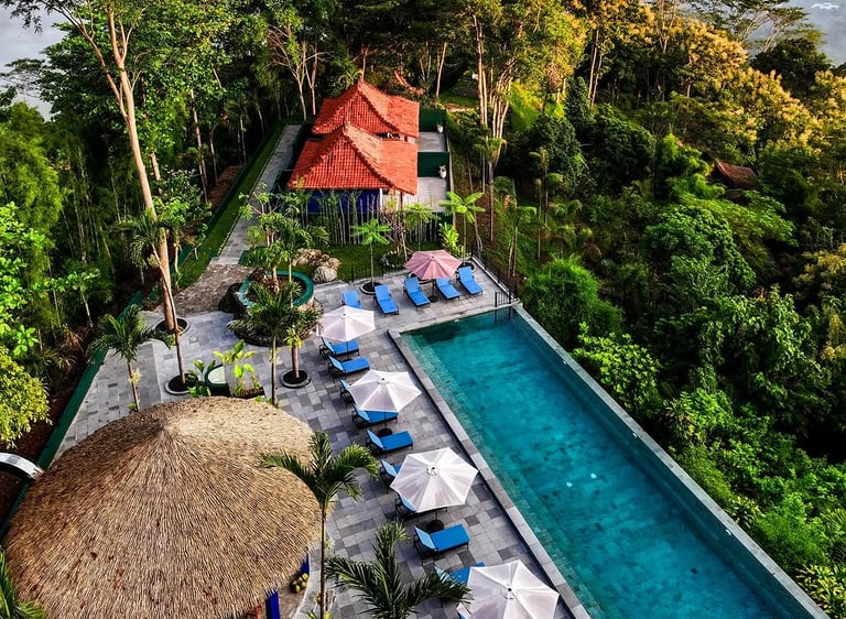 Sukabumi Green Stone Pool Tile