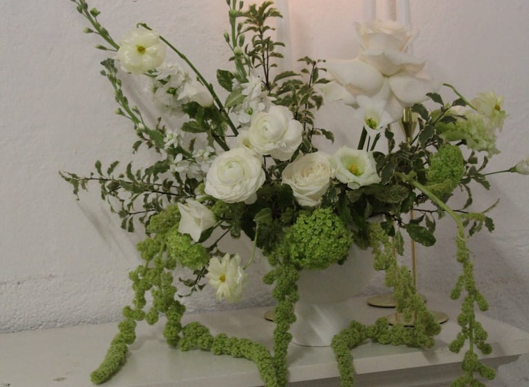 les fleurs subliment un événement et mettent en valeurs 