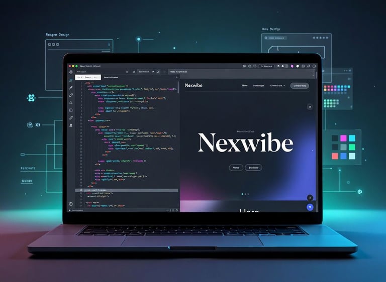 Nexwibe website development process