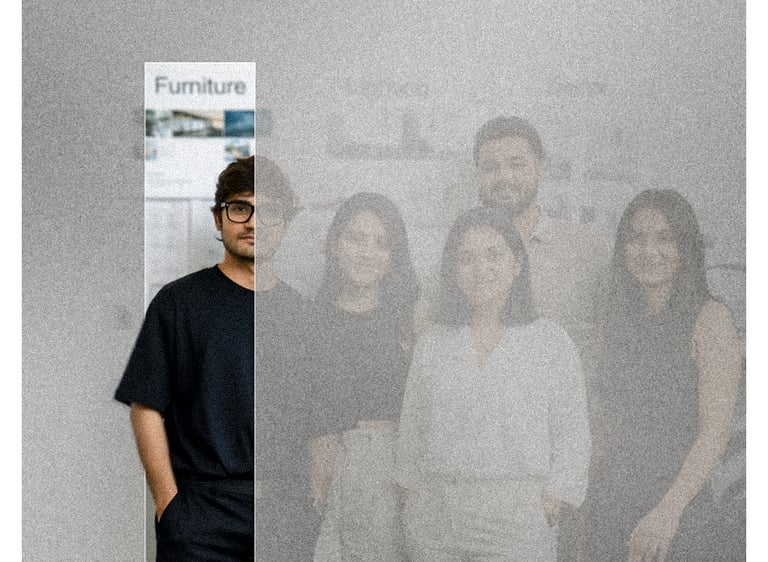 Faisal choudhary designer and founder of studio clever curve Brand Builder