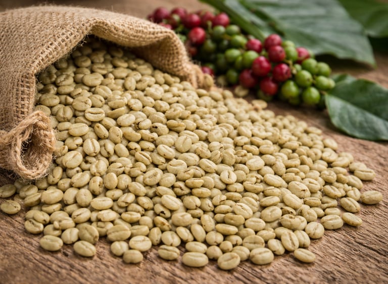 Robusta Green Coffee Beans