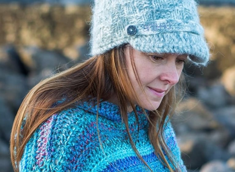 A photo of the artist, Lorraine Seren