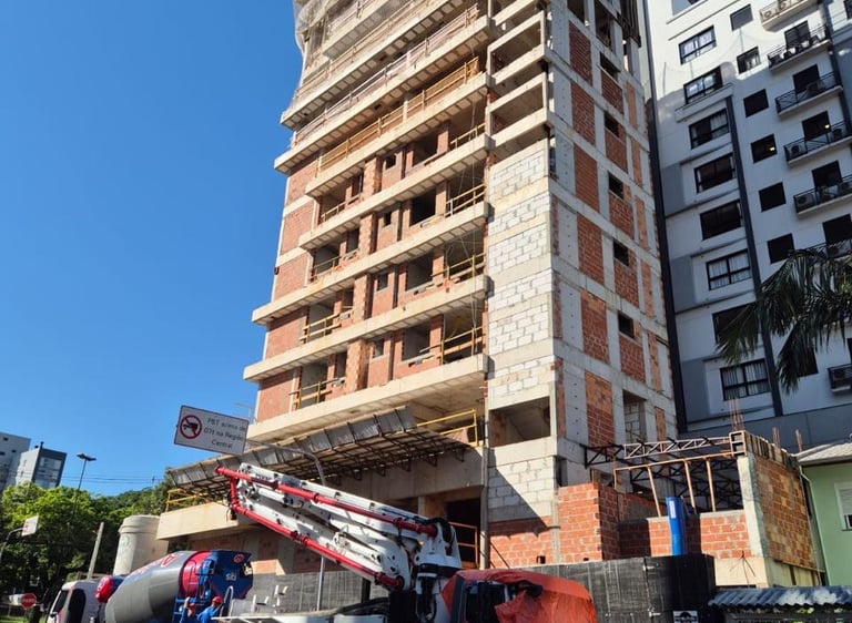Execução e administração de obra de edificação residencial