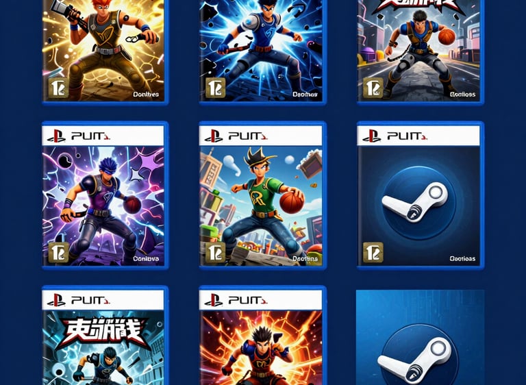 Colorful game codes displayed on a dynamic background with gaming symbols