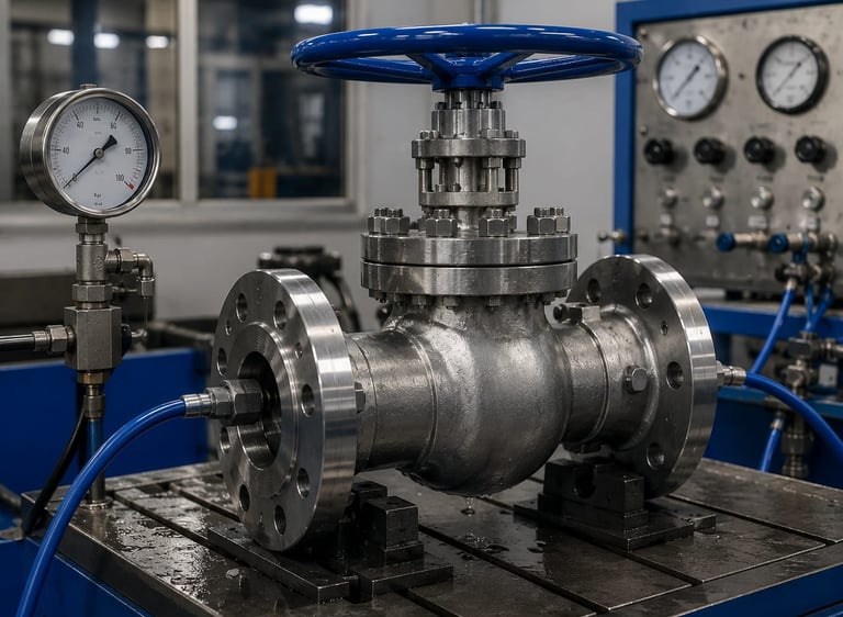 Britval services - Valve Testing
