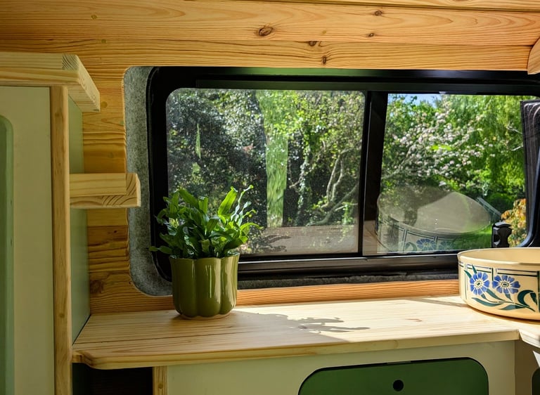 intérieur van chaleureux