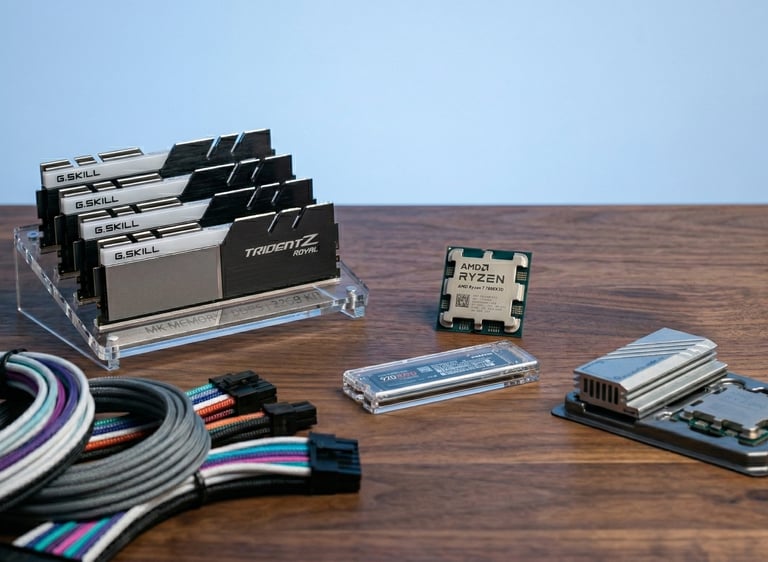 Componentes de PC para jogos MKBuilds