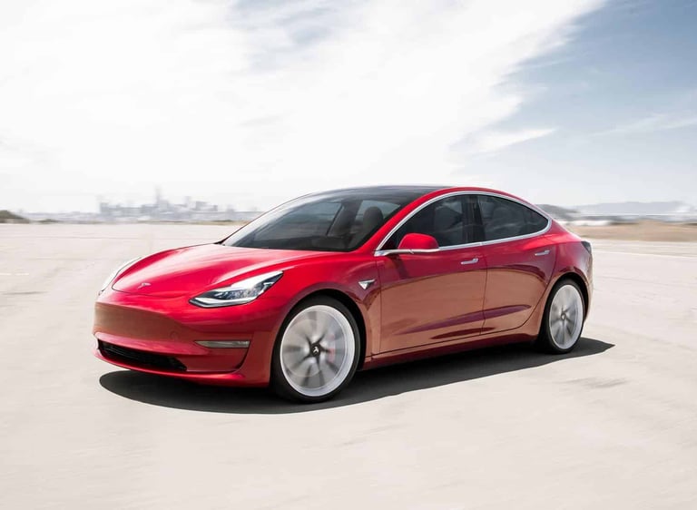 Tesla model 3 Foto/Dvulgação Tesla