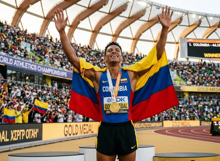 Atleta gana medalla en competencia internacional