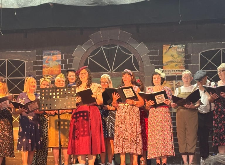 Raise Your Voice at Springwell 1940s Event 2025