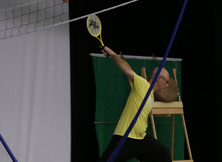 Démonstration publique de Roliball