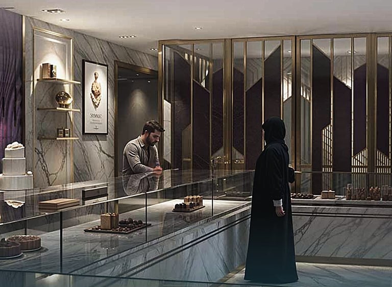 3D interior spatial design